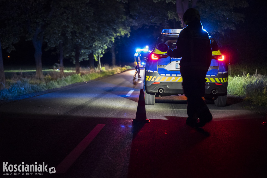 Śmiertelny wypadek na drodze z Turwi do Kopaszewa