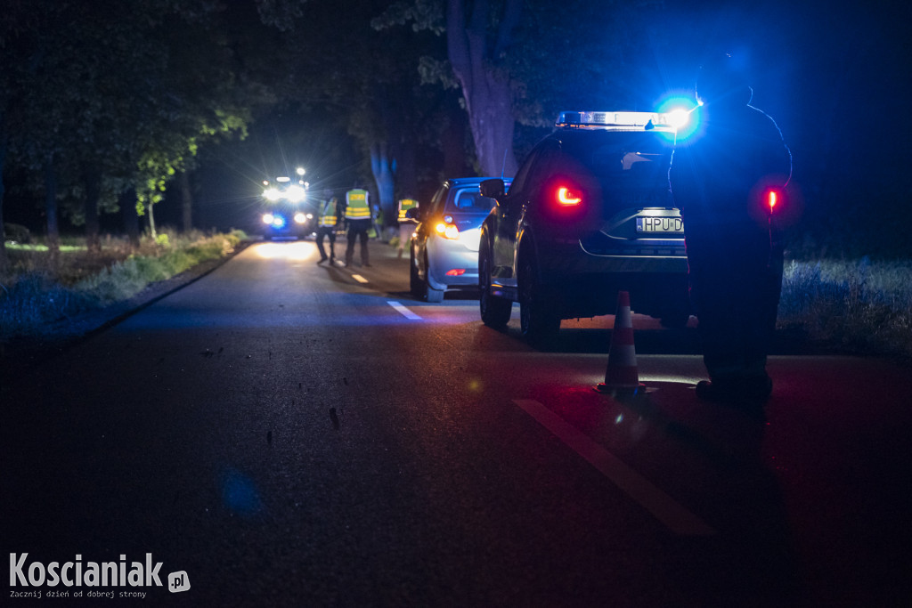 Śmiertelny wypadek na drodze z Turwi do Kopaszewa