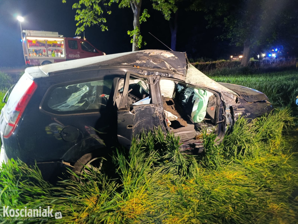 Śmiertelny wypadek na drodze z Turwi do Kopaszewa