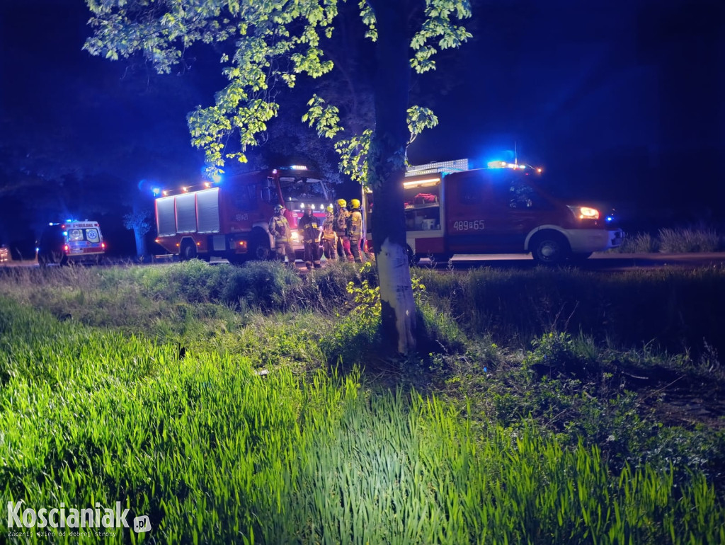 Śmiertelny wypadek na drodze z Turwi do Kopaszewa