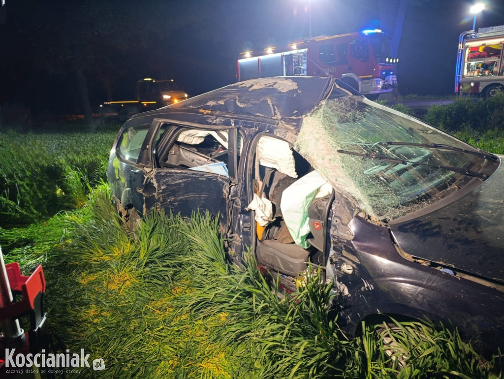 Śmiertelny wypadek na drodze z Turwi do Kopaszewa