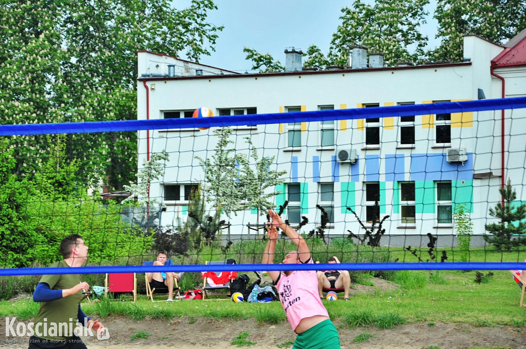 Turniej siatkówki plażowej na Łazienkach