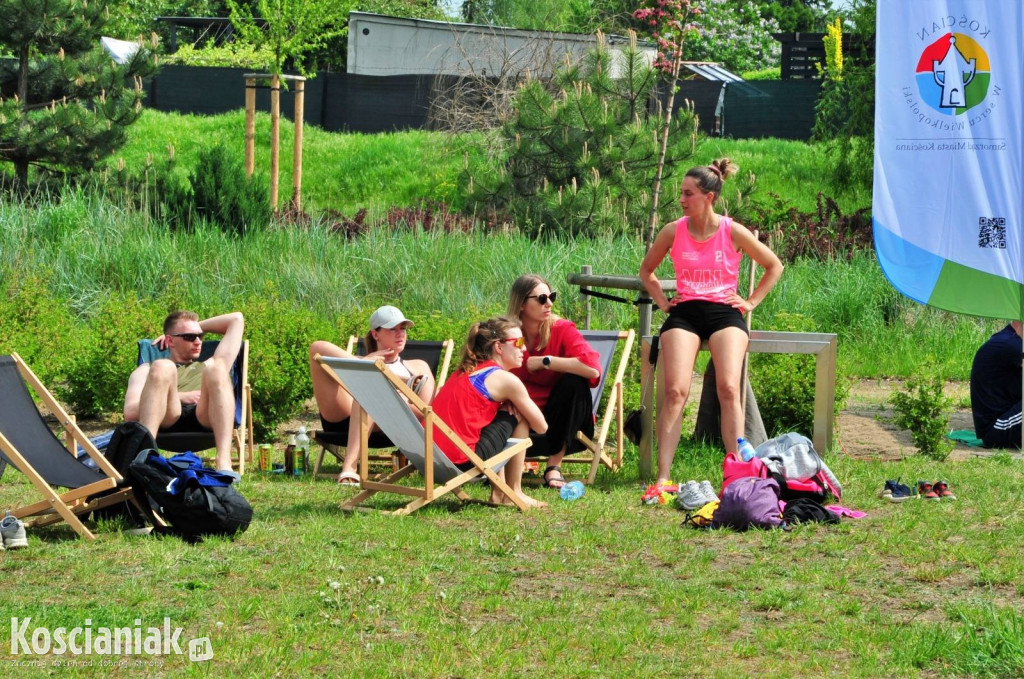 Turniej siatkówki plażowej na Łazienkach
