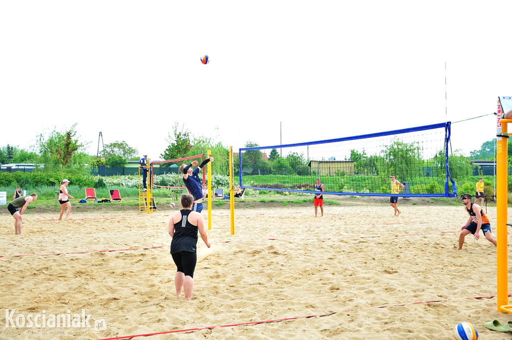 Turniej siatkówki plażowej na Łazienkach