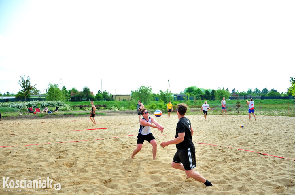 Turniej siatkówki plażowej na Łazienkach