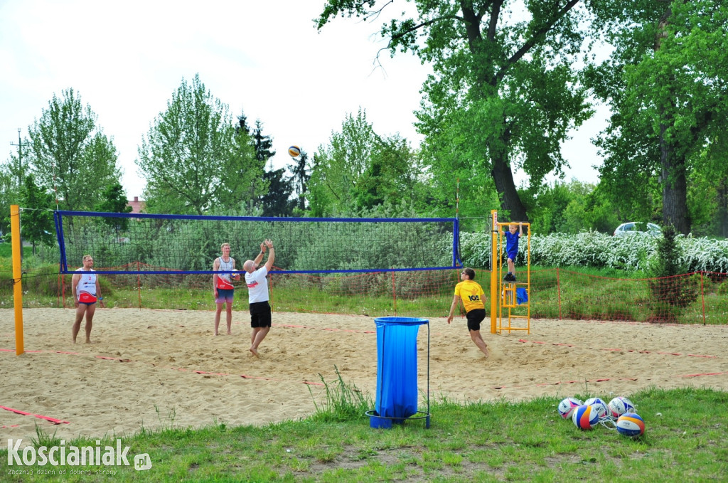 Turniej siatkówki plażowej na Łazienkach