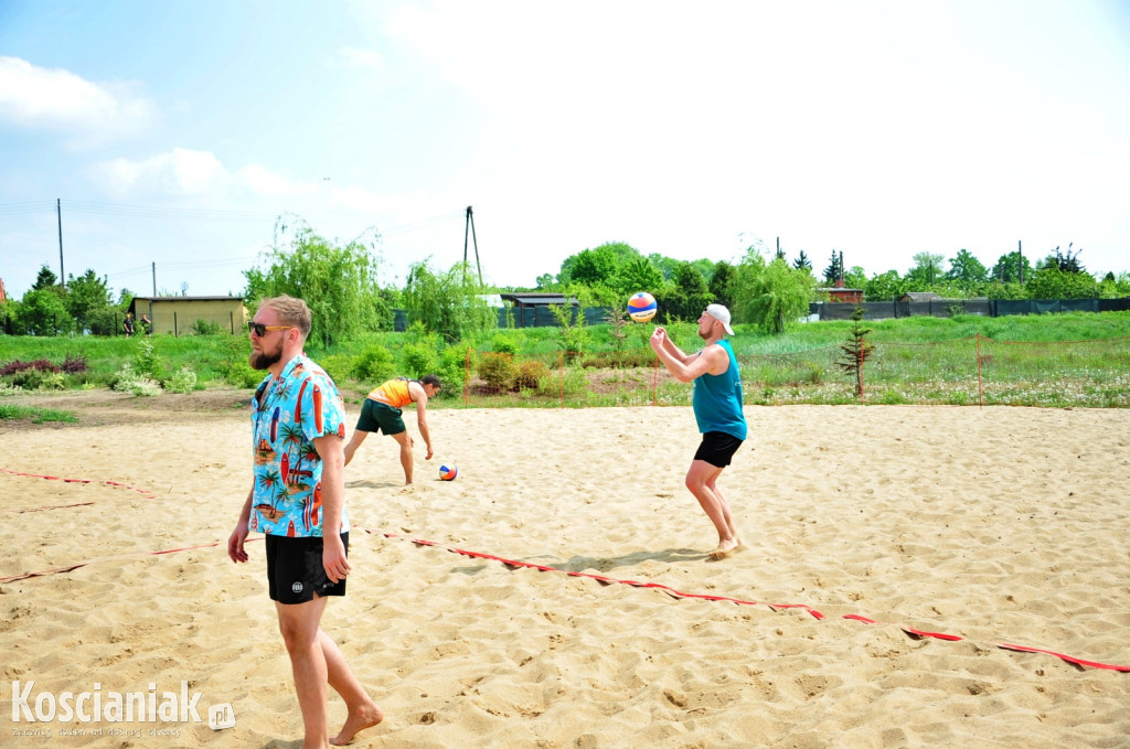 Turniej siatkówki plażowej na Łazienkach