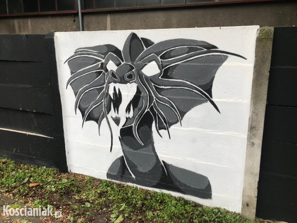 Kolejny mural przy KOK-u już prawie gotowy