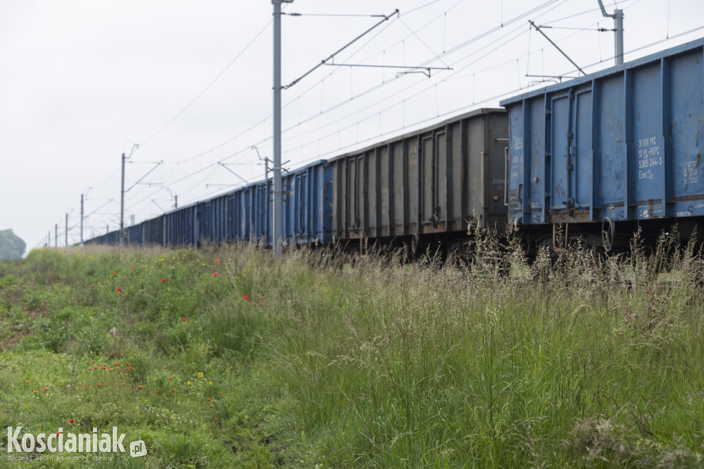 Śmiertelne potrącenie przez pociąg towarowy