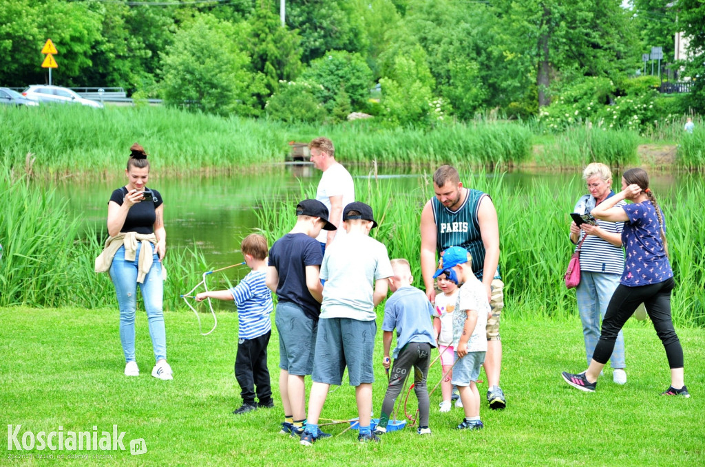 Wędkarski Dzień Dziecka przy stawie „Oaza”