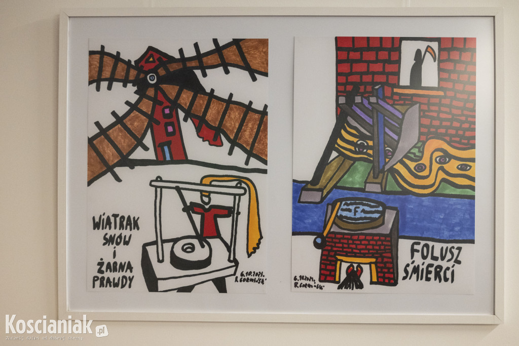 Grafika i opowiadania Roberta Gorczyńskiego