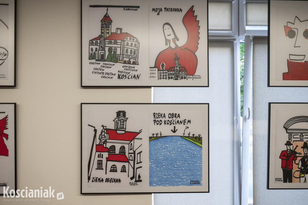 Grafika i opowiadania Roberta Gorczyńskiego
