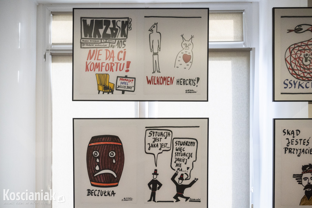 Grafika i opowiadania Roberta Gorczyńskiego