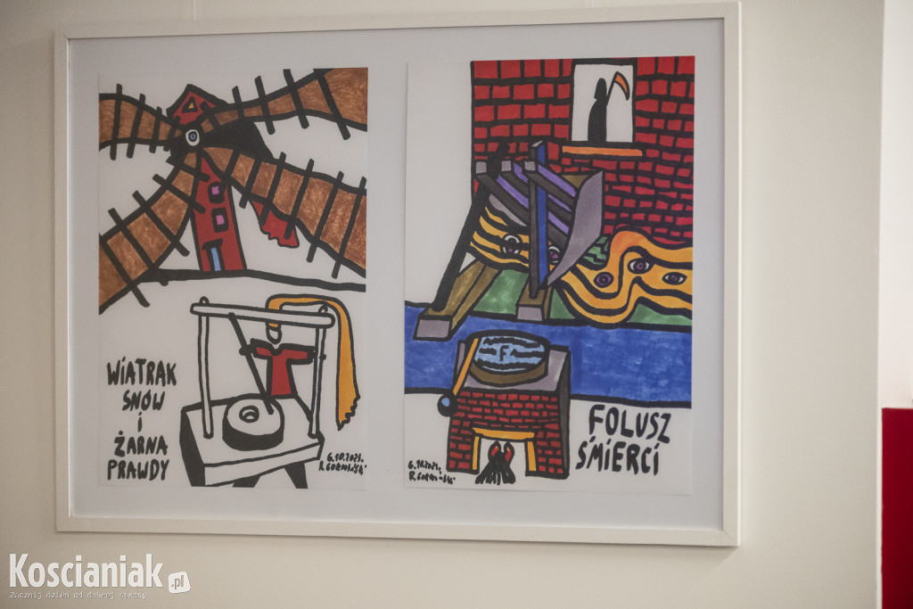 Grafika i opowiadania Roberta Gorczyńskiego