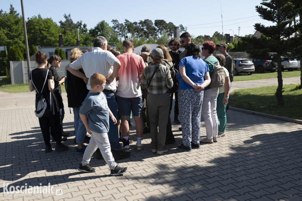 Spacer po lesie w poszukiwaniu owadów