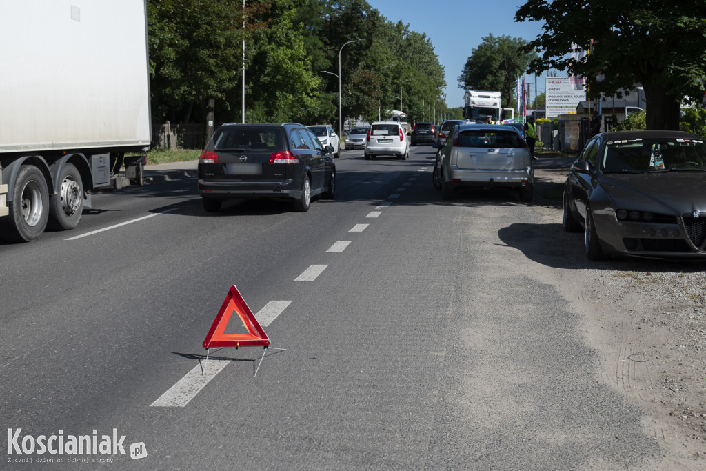 Kolizja na Gostyńskiej w Kościanie