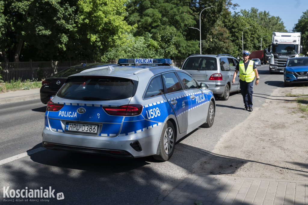 Kolizja na Gostyńskiej w Kościanie