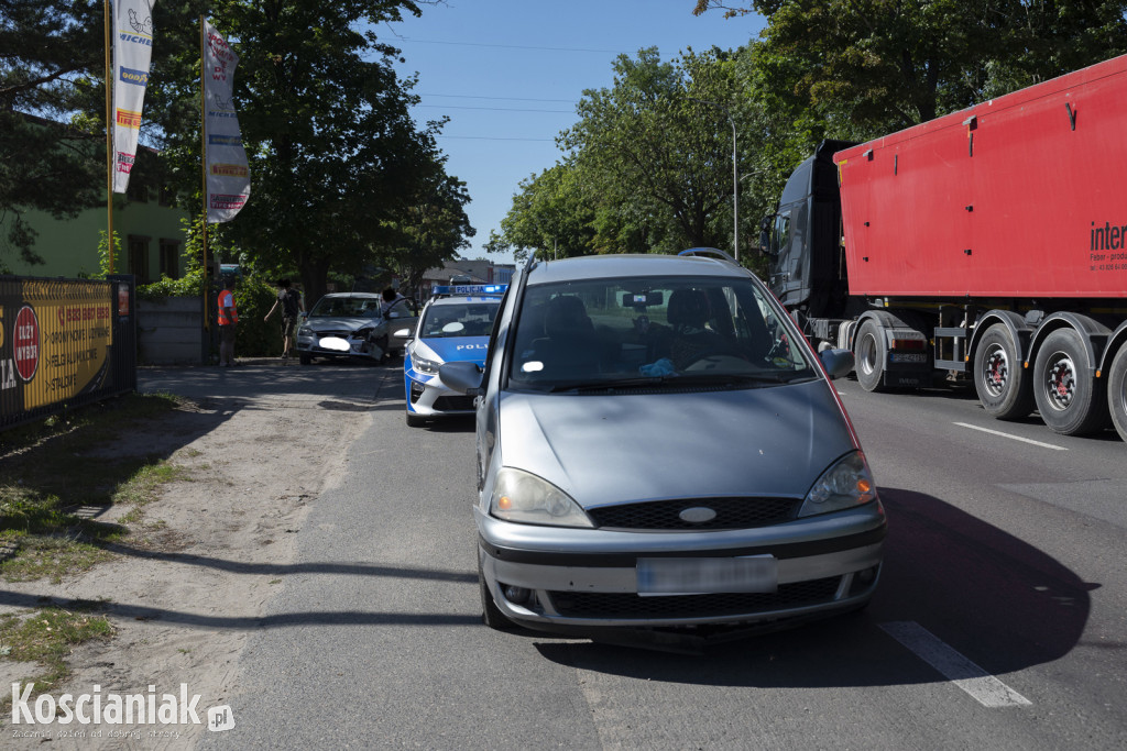 Kolizja na Gostyńskiej w Kościanie