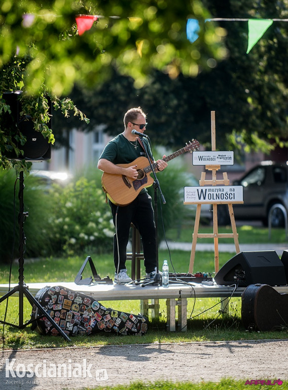 Muzyka na Wolności – zagrał Wojtek Frąckowiak