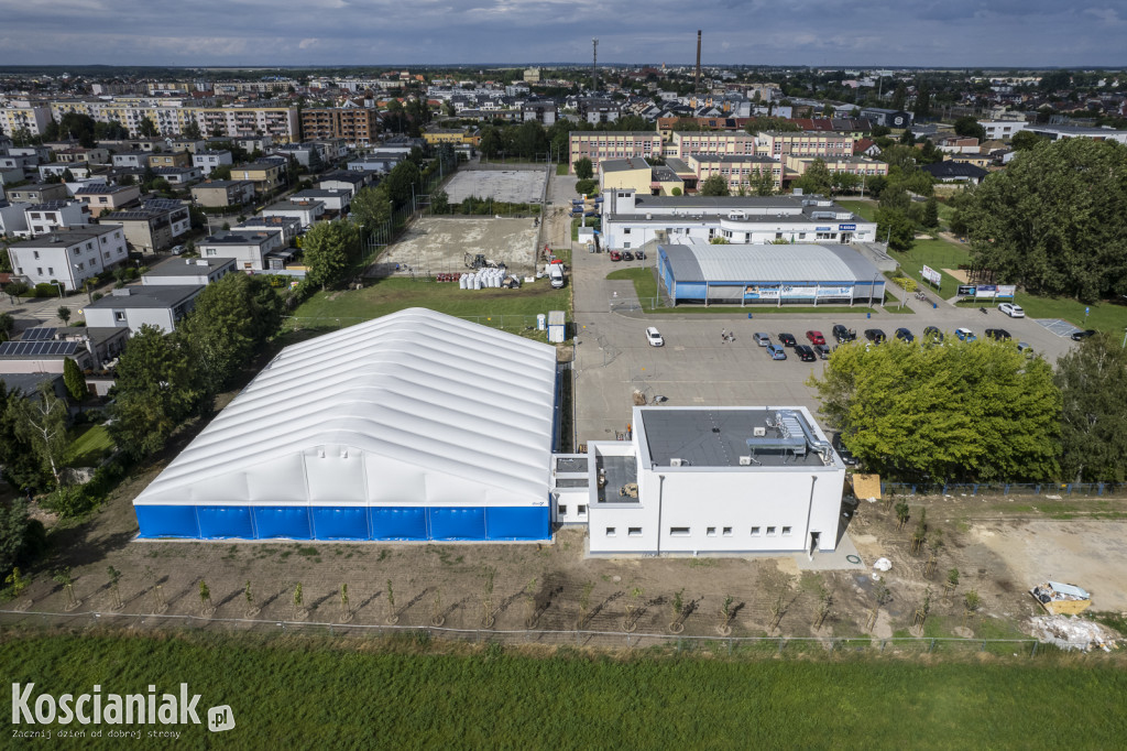 Budowa kortów tenisowych w Kościanie