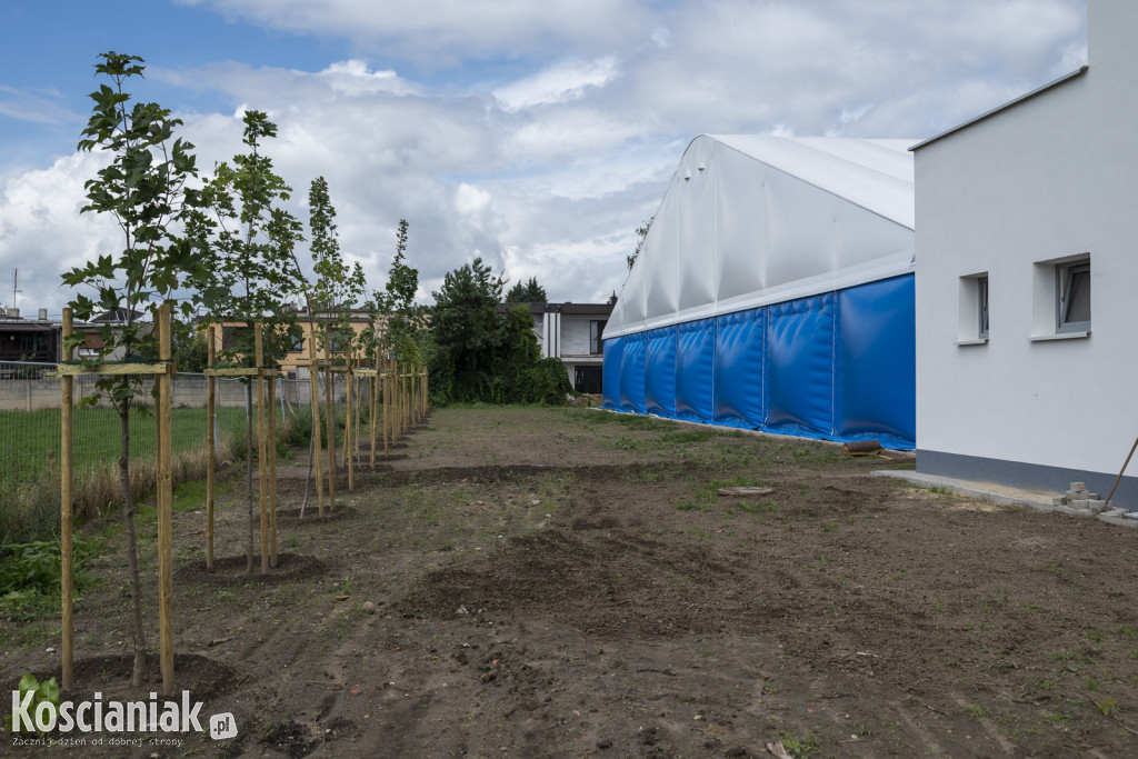 Budowa kortów tenisowych w Kościanie