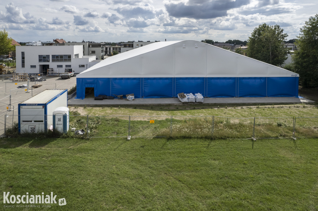 Budowa kortów tenisowych w Kościanie