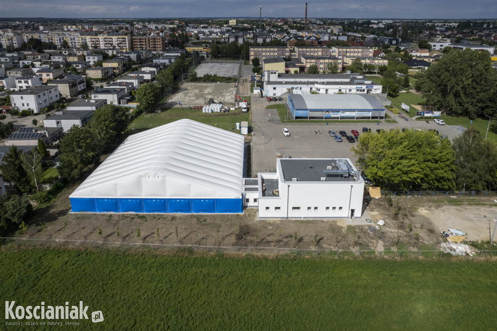 Budowa kortów tenisowych w Kościanie