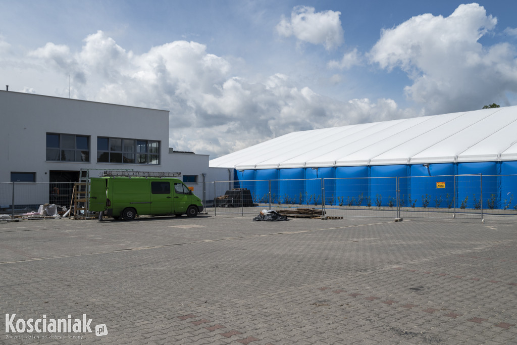 Budowa kortów tenisowych w Kościanie
