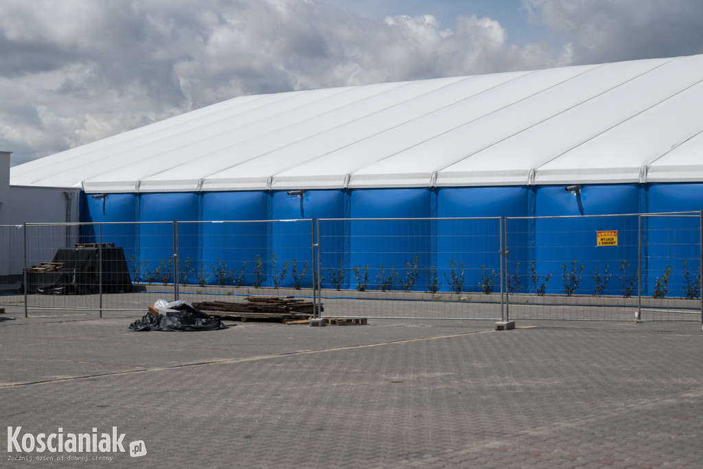 Budowa kortów tenisowych w Kościanie