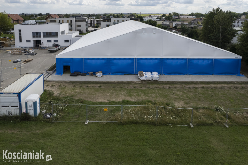 Budowa kortów tenisowych w Kościanie