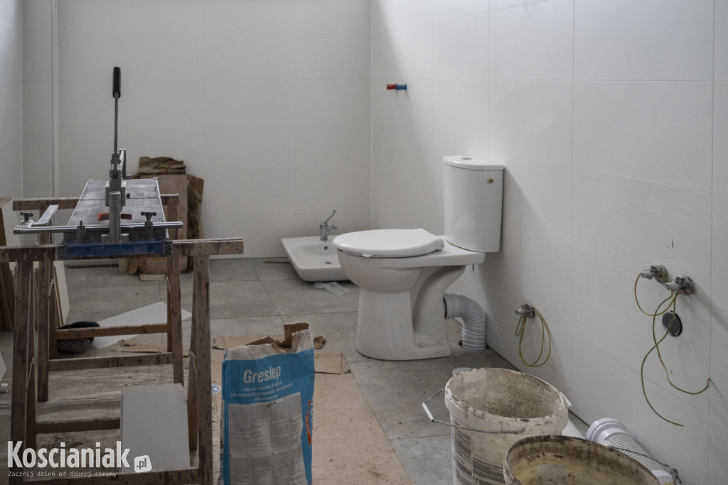 Budowa kortów tenisowych w Kościanie