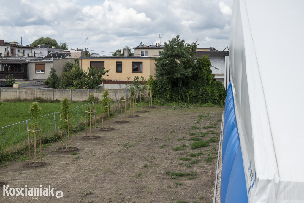 Budowa kortów tenisowych w Kościanie