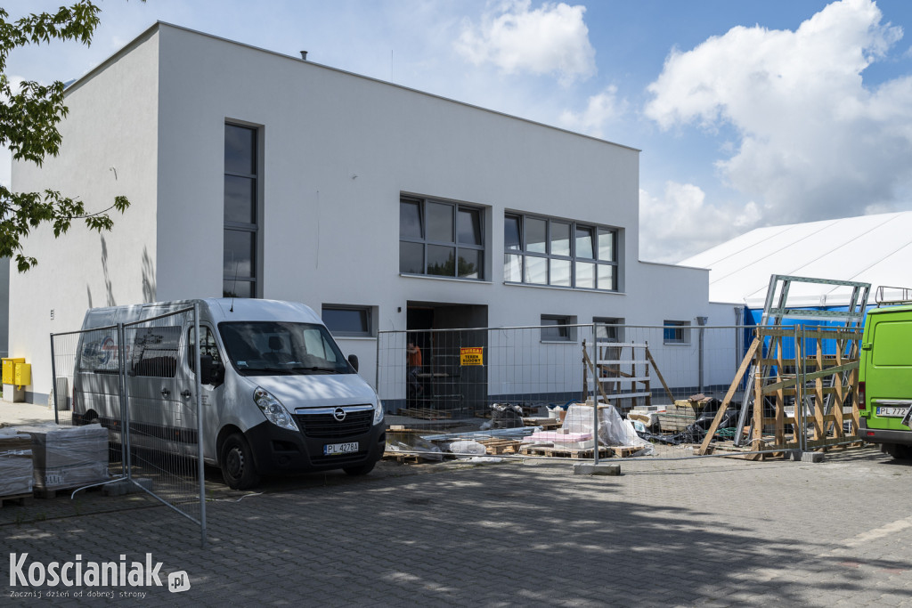 Budowa kortów tenisowych w Kościanie
