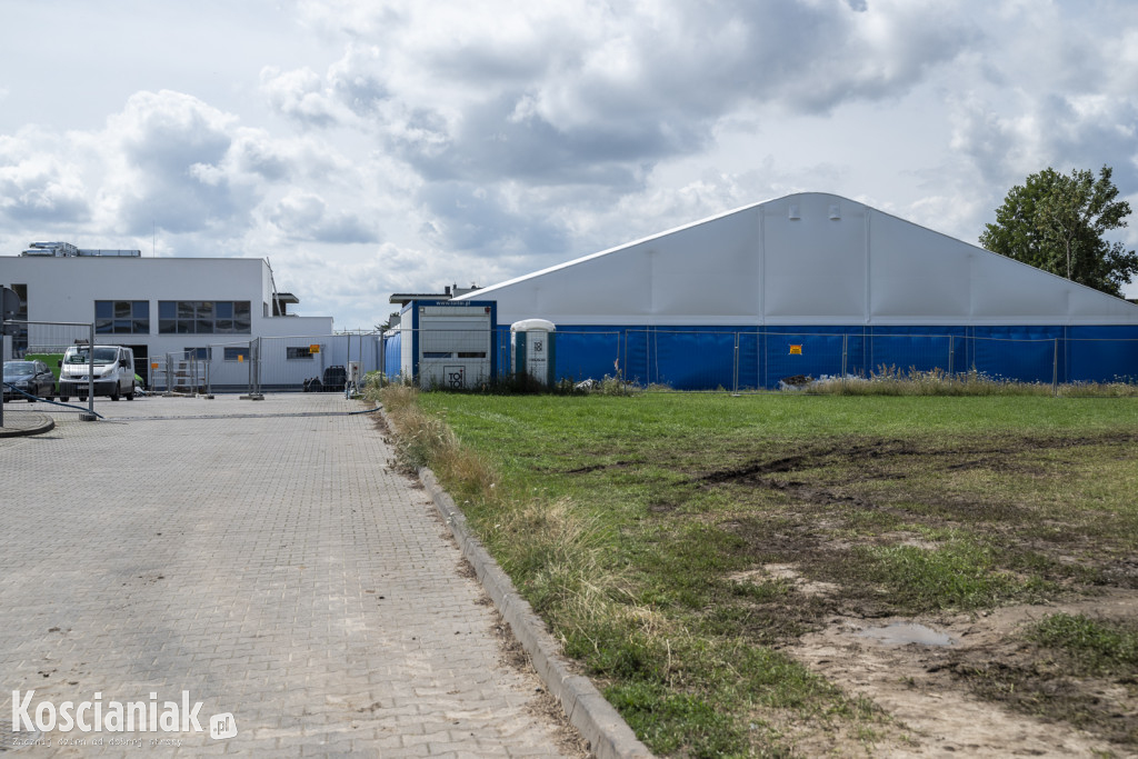 Budowa kortów tenisowych w Kościanie