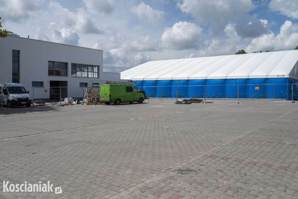 Budowa kortów tenisowych w Kościanie