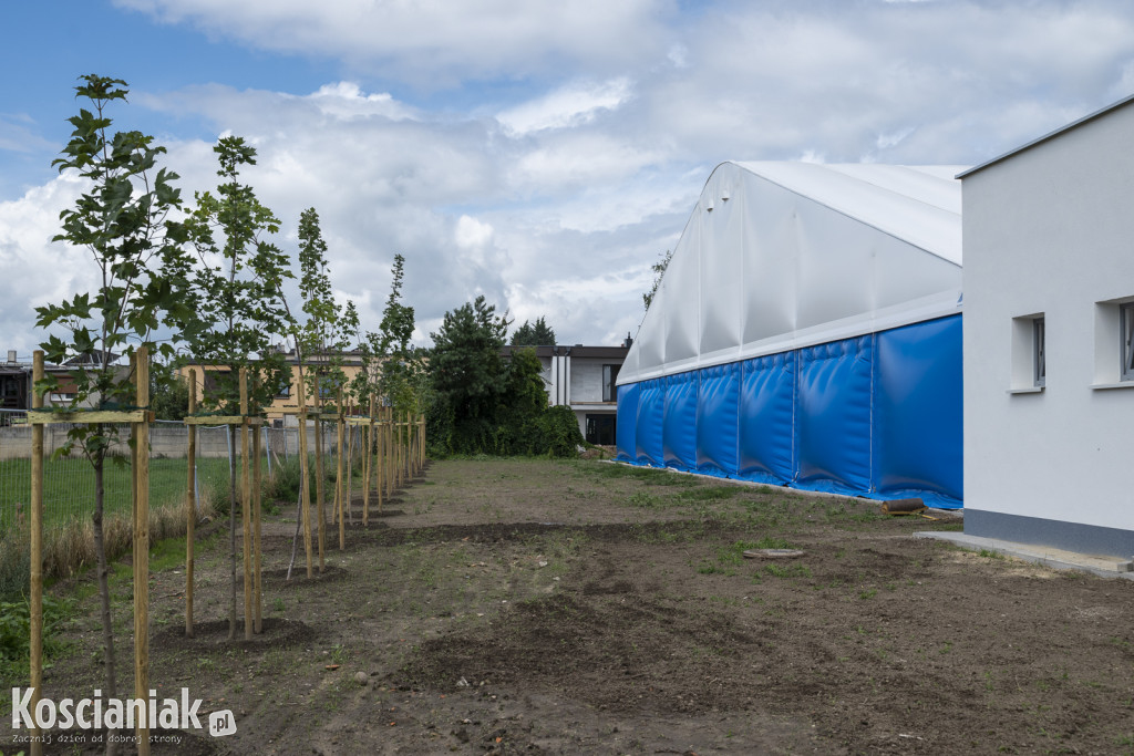 Budowa kortów tenisowych w Kościanie
