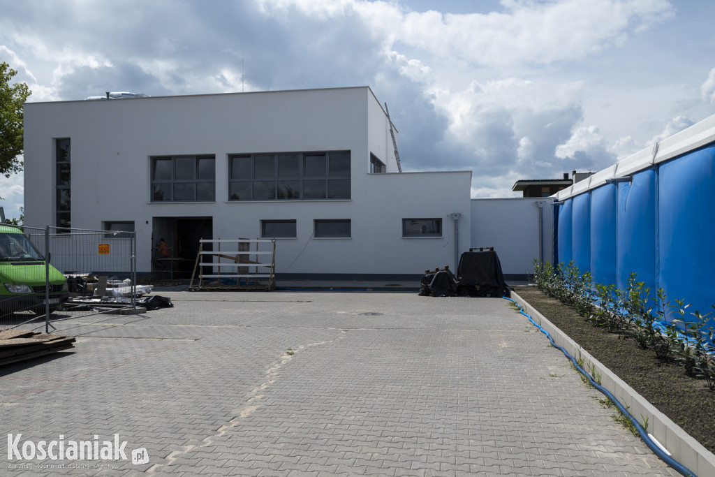 Budowa kortów tenisowych w Kościanie
