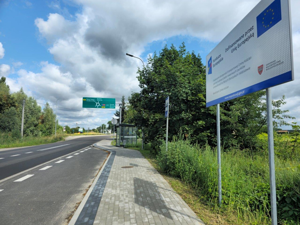Ścieżka rowerowa z Kiełczewa do Bonikowa gotowa