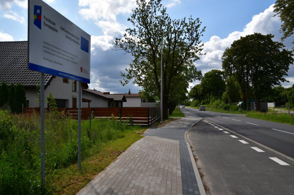 Ścieżka rowerowa z Kiełczewa do Bonikowa gotowa