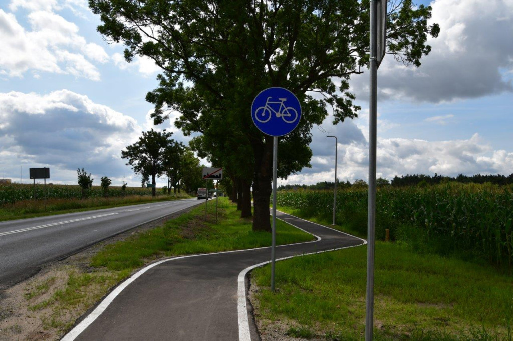 Ścieżka rowerowa z Kiełczewa do Bonikowa gotowa