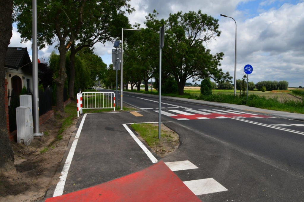Ścieżka rowerowa z Kiełczewa do Bonikowa gotowa