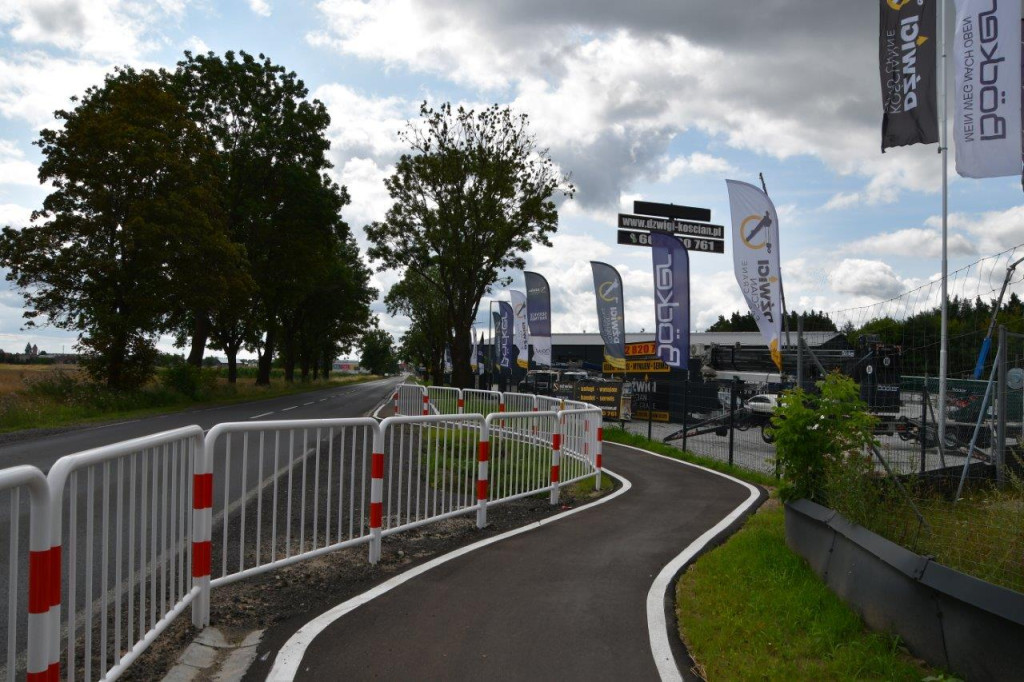 Ścieżka rowerowa z Kiełczewa do Bonikowa gotowa