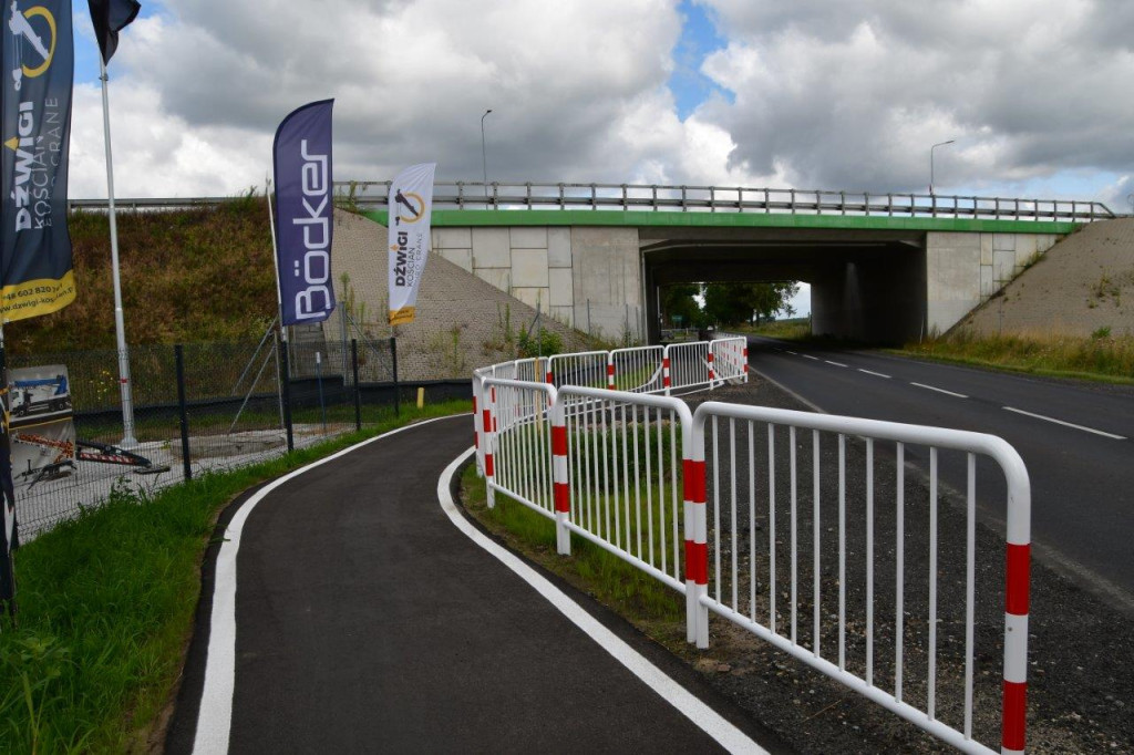 Ścieżka rowerowa z Kiełczewa do Bonikowa gotowa