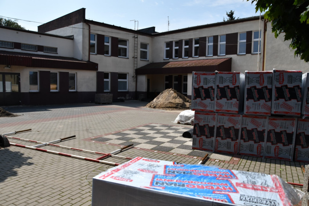 Trwa remont szkoły w Kiełczewie