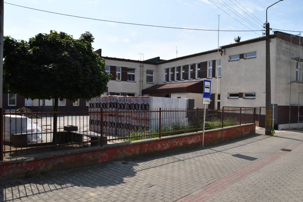 Trwa remont szkoły w Kiełczewie