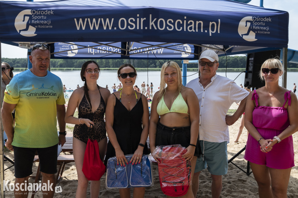 Konkurs na najszybszy zjazd ze zjeżdżalni wodnej
