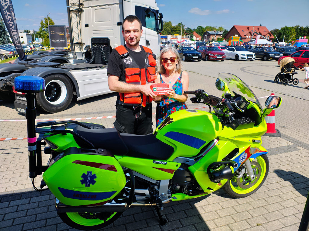 Policja na Moto Pikniku w Śmiglu