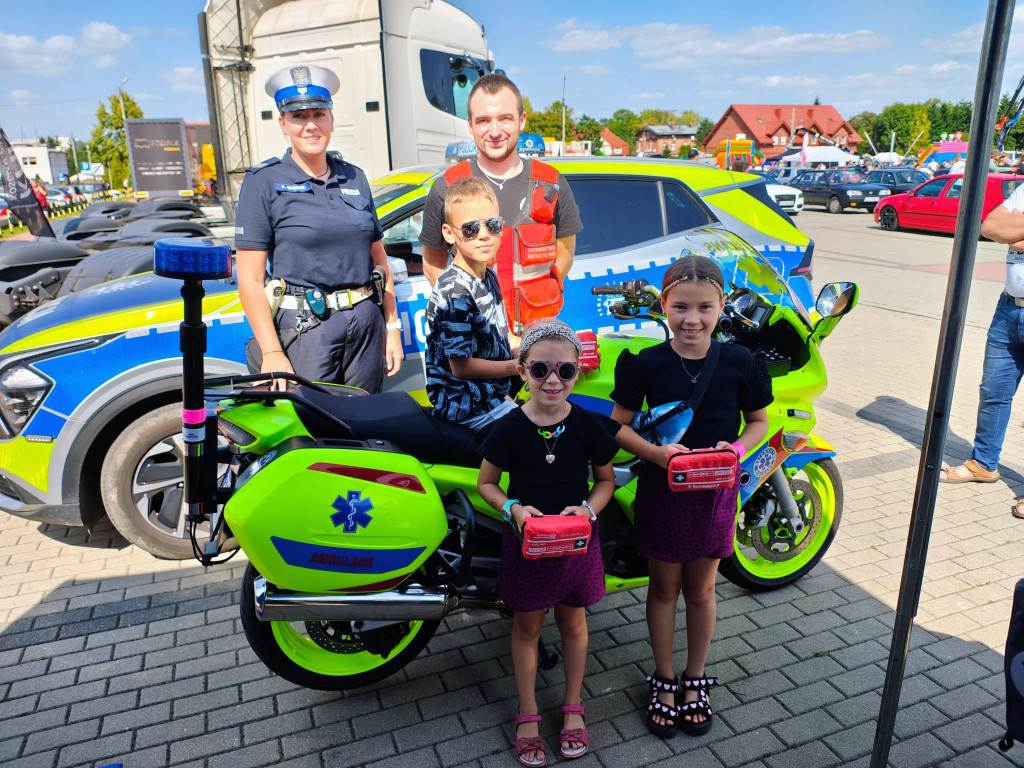 Policja na Moto Pikniku w Śmiglu
