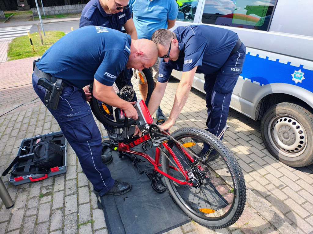 Policja na Moto Pikniku w Śmiglu