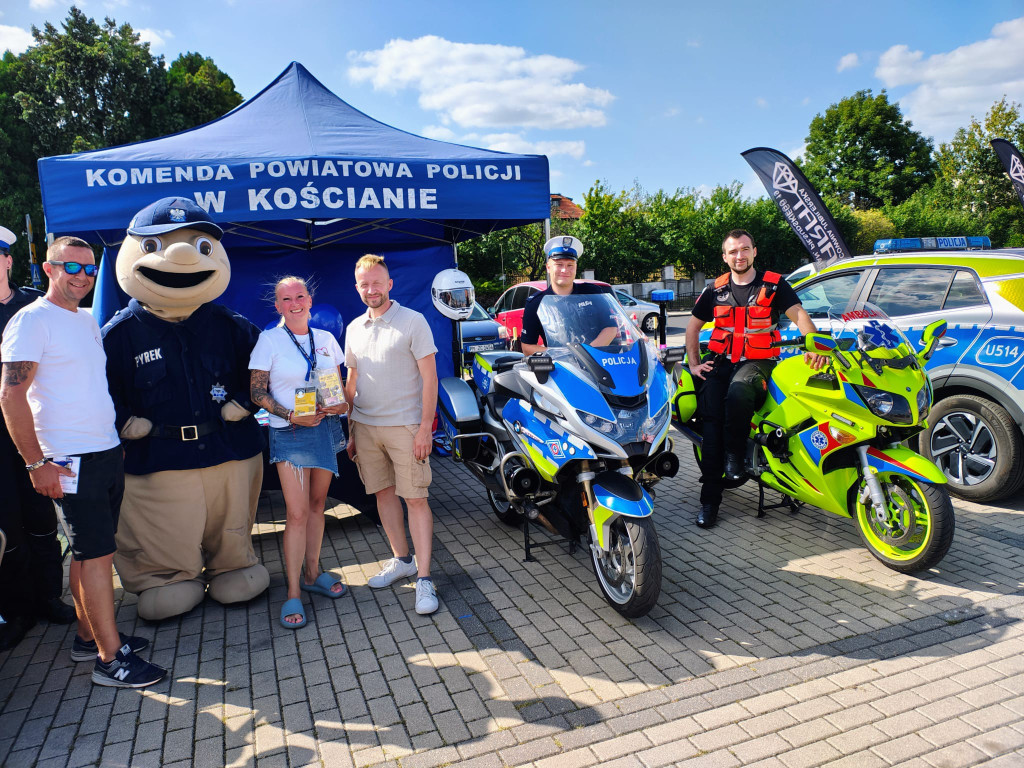 Policja na Moto Pikniku w Śmiglu